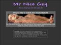 Mr Nice Guy Masturbating