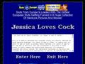 Brunette Jessica Loves Cock