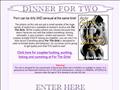 Dinner For Two with Sex