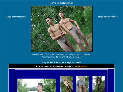 Boys in Pantyhose