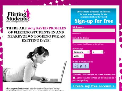 Flirting Students