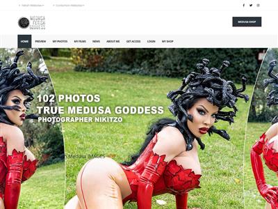 Fetish Medusa - Excellent rubber, latex , vinyl pay porn site by eccentric  and busty dominatrix - Adult Sites MENU.com